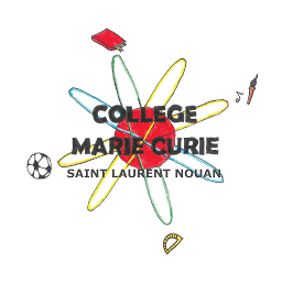 logo du collège Marie Curie à St-Laurent-Nouan